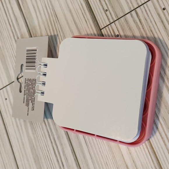 Pink square pop-it spiral notebook 50 sheets ages 4+ Jot Writing - Picture 4 of 5